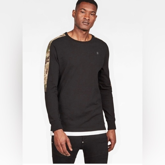G-Star Other - G-Star Graphic 1 Meson Ribbed Long Necked Shirt